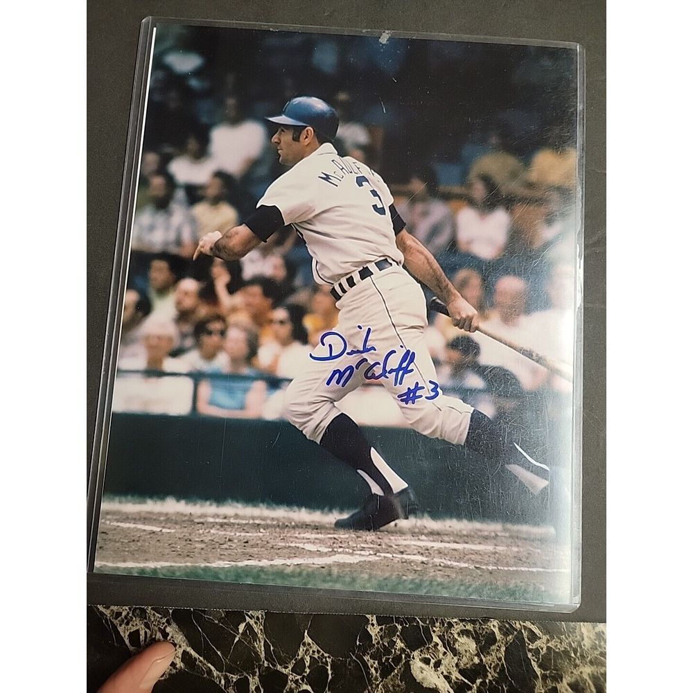 Dick McAuliffe Autographed 8x10‎ Photo